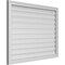 Ekena Millwork Vertical Surface Mount PVC Gable Vent: Functional, w/ 2"W x 1-1/2"P Brickmould Frame, 42"W x 32"H GVPVE42X3202SF - alternate 4
